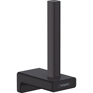 hansgrohe AddStoris Reservepapierhalter 41756670 Wandmontage, Metall, mattschwarz