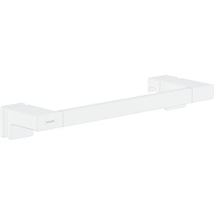 hansgrohe AddStoris Duschtürgriff 41759700 Dicke des Glases 6-12mm, Metall, mattweiß