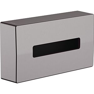 hansgrohe AddStoris Kosmetiktuchbox 41774340 Wandmontage, brushed black chrome