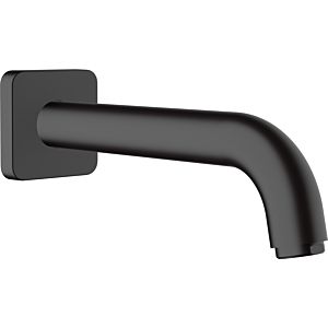 hansgrohe Vernis Shape Wanneneinlauf 71460670 Wandmontage, Ausladung 204mm, mattschwarz
