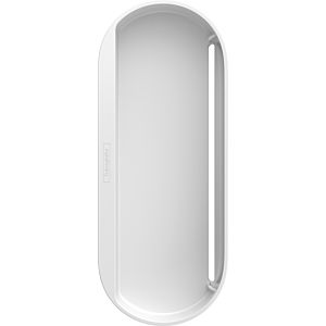 hansgrohe WallStoris panier de rangement 27913700 250x39mm, en plastique, blanc mat
