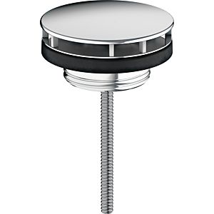 hansgrohe Waschtisch Ventil 50001000 11/4", mit geschlossener Abdeckplatte, chrom