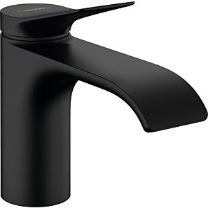 hansgrohe Vivenis 80 mitigeur lavabo 75012670 sans garniture de vidange , noir mat