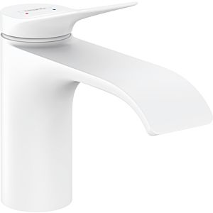 hansgrohe Vivenis 80 Waschtischarmatur 75012700 ohne Ablaufgarnitur, mattweiß