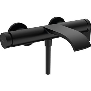 hansgrohe Vivenis Einhebel-Wannenarmatur 75420670 Aufputz, Ausladung 216mm, schwarz matt