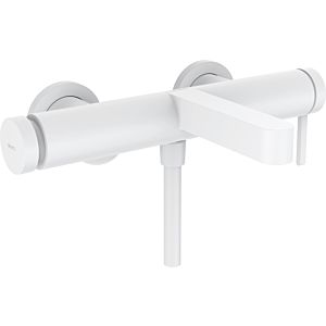 hansgrohe Finoris Wannenarmatur 76420700 Aufputz, Ausladung 194mm, mattweiß