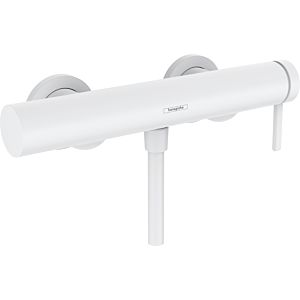 hansgrohe Finoris shower mixer 76620700 exposed, 1 Verbraucher , matt white