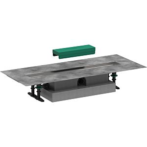 hansgrohe uBox universal complete set 56016180 60 cm, for flat Plumbing for Shower Channel