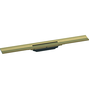 hansgrohe RainDrain Flex shower channel 56050140 70cm, finish set, can be shortened, for wall mounting, brushed bronze
