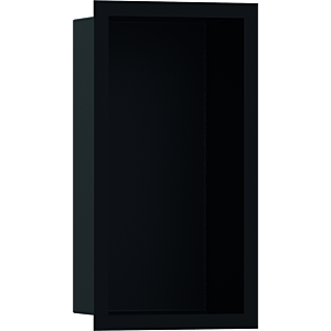 hansgrohe XtraStoris Wandnische 56095670 30x15x10cm, mit Designrahmen, mattschwarz, mattschwarz