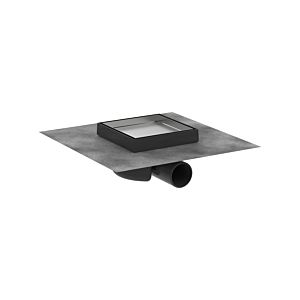hansgrohe RainDrain Boden-Punktablauf 56112800 15x15cm Abdeckung, rückseitig befliesbar, Edelstahl