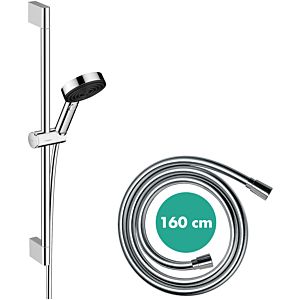 hansgrohe Pulsify Select S set de douche 24160000 chromé , 3jet, relaxation, avec barre de douche 65cm