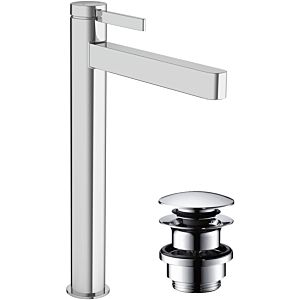 hansgrohe Finoris 260 Waschtischarmatur 76070000 für Waschschüsseln,  Push-Open, chrom