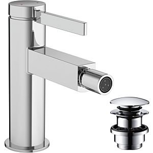 hansgrohe Finoris 76200000 avec bouton-poussoir garniture de vidange , chromé