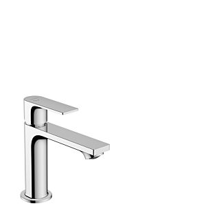 hansgrohe Rebris E mitigeur lavabo 72589000 avec timon garniture de vidange , 4 l/min à 3 bar, chromé
