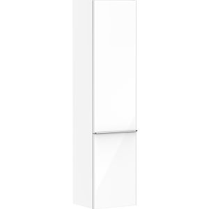 hansgrohe Xelu Q tall cabinet 54139000 370x400x1650mm, door hinge on the right, white high gloss, chrome