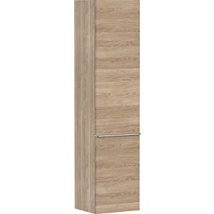 hansgrohe Xelu Q tall cabinet 54137000 370x400x1650mm, door hinge on the left, natural oak, chrome