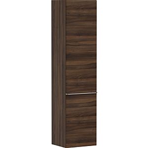 hansgrohe Xelu Q armoire haute 54142000 370x400x1650mm, charnière de porte à droite, noyer foncé, chromé
