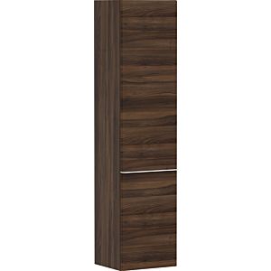 hansgrohe Xelu Q tall cabinet 54138700 370x400x1650mm, door hinge on the left, dark walnut, matt white