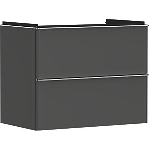 hansgrohe Xelu Q vanity unit 54028000 780x605x475mm, 2 drawers, diamond gray matt, chrome