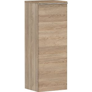 hansgrohe Xelu Q mid-tall cabinet 54129000 370x400x1065mm, door hinge on the left, natural oak, chrome