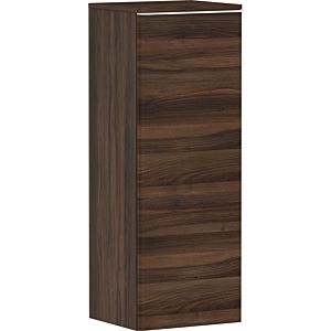 hansgrohe Xelu Q half-tall cabinet 54130700 370x400x1065mm, door hinge on the left, dark walnut, matt white