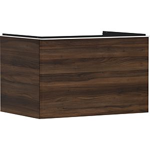 hansgrohe Xelu Q vanity unit 54057700 780x485x550mm, with drawer, dark walnut, matt white