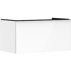 hansgrohe Xelu Q vanity unit 54058000 980x485x550mm, with drawer, white high gloss, chrome
