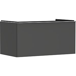 hansgrohe Xelu Q Waschtischunterschrank 54059000 980x485x550mm, mit Schubkasten, diamantgrau matt, chrom