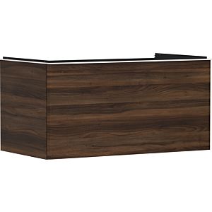 hansgrohe Xelu Q Waschtischunterschrank 54061700 980x485x550mm, mit Schubkasten, Nussbaum dunkel, mattweiß