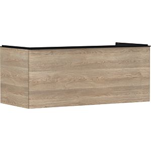 hansgrohe Xelu Q vanity unit 54064670 1180x485x550mm, drawer, natural oak, matt black