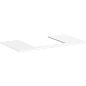 hansgrohe Xelu Q console 54095050 980 x 550 mm, cutout 500 x 480 mm, high-gloss white