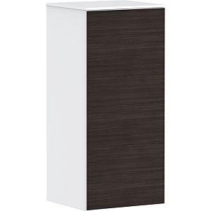 hansgrohe Xevolos E mid-tall cabinet 54212730 400x360x890mm, left, matt white, dark oak
