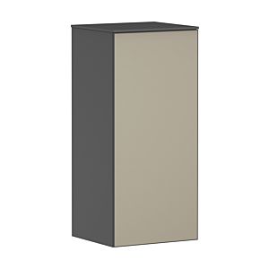 hansgrohe Xevolos E armoire mi-haute 54214390 400x360x890mm, gauche, gris ardoise mat, structure bronze