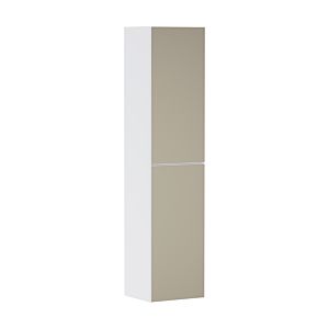 hansgrohe Xevolos E armoire haute 54218390 400x360x1760mm, gauche, blanc mat, structure en bronze