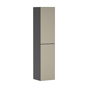 hansgrohe Xevolos E armoire haute 54220390 400x360x1760mm, gauche, gris ardoise mat, structure bronze