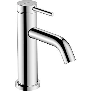 hansgrohe Tecturis S Waschtischarmatur 73305000 Ausladung 80mm, mit Zugstangen-Ablaufgarnitur, chrom