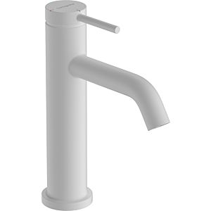hansgrohe Tecturis S Waschtischarmatur 73318700 Ausladung 116mm, mit Zugstangen-Ablaufgarnitur, mattweiß