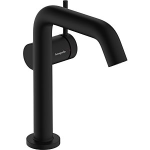 hansgrohe Tecturis S wash basin mixer 73342670 projection 150mm, with push-open waste set, matt black