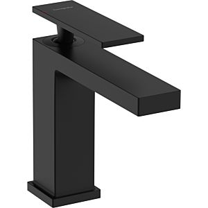 hansgrohe Tecturis E mitigeur lavabo 73010670 projection 144mm, avec tirant garniture de vidange , noir mat