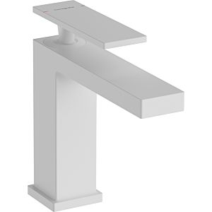 hansgrohe Tecturis E mitigeur lavabo 73010700 projection 144mm, avec tirant garniture de vidange , blanc mat