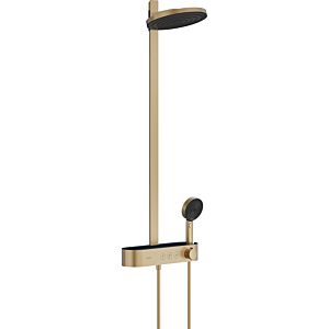 hansgrohe Pulsify shower set 24240140 with thermostat, brushed bronze