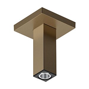 hansgrohe ceiling connection 24338140 100mm, brushed bronze
