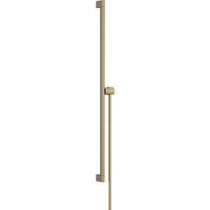 hansgrohe Unica shower rail 24405140 950mm, brushed bronze