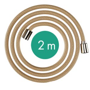 hansgrohe Designflex textile shower hose 28230990 2000mm, polished gold optic