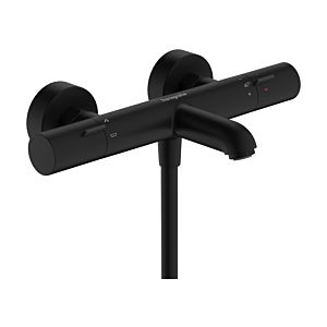 hansgrohe Ecostat Fine Wannenthermostat 13325670 Aufputz, DN15, mattschwarz