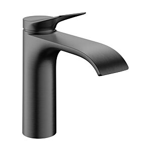 hansgrohe Vivenis basin mixer 75022340 without pop-up waste set, brushed black chrome