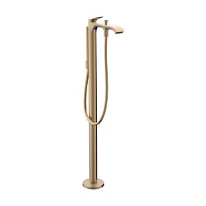 Kit d&#39;installation Hansgrohe Vivenis 75445140, mitigeur de bain sur pied, bronze brossé
