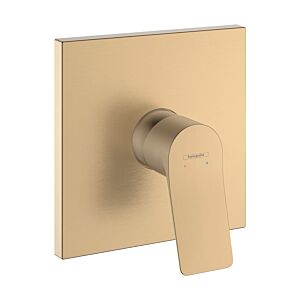 hansgrohe Vivenis installation set 75615140 concealed shower mixer, 1 outlet, brushed bronze