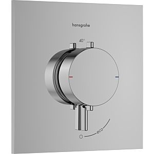 hansgrohe Ecostat Comfort E Thermostat 33710000 Unterputz, für 1 Verbraucher, 25,4 l/min, chrom